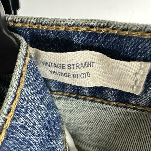 New Universal Thread Vintage Straight Leg Stretch Jeans Size 12/31 Regular Baggy - Picture 9 of 11